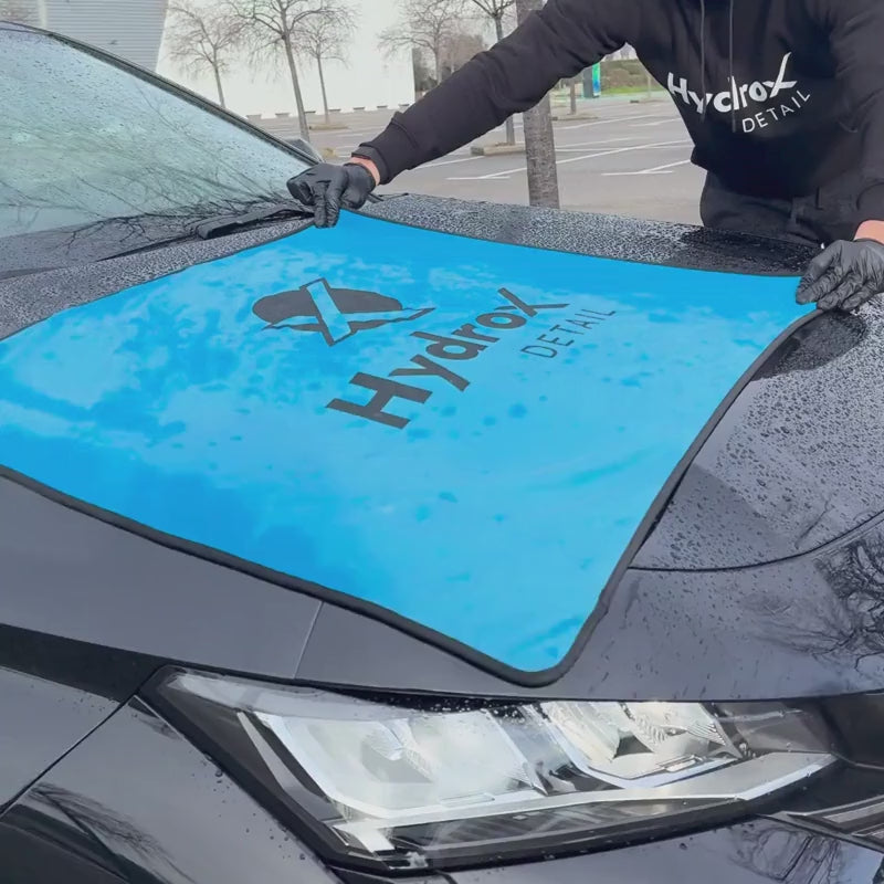 Panno Asciugamano EASYDRY® 50x80 Cm 1600 GSM - Asciuga L'auto Senza Aloni E Pelucchi!